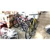 Image 1 : 4 ASSORTED MOUNTAIN BIKES INCL INFINITY GRAVITY 21-SPEED FULL SUSPENSION