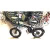 Image 1 : BLACK GO TRAX 7 SPEED FRONT SUSPENSION FOLDING ELECTRIC BIKE - NO CHARGER