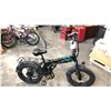 Image 2 : BLACK GO TRAX 7 SPEED FRONT SUSPENSION FOLDING ELECTRIC BIKE - NO CHARGER