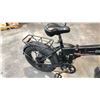 Image 3 : BLACK GO TRAX 7 SPEED FRONT SUSPENSION FOLDING ELECTRIC BIKE - NO CHARGER