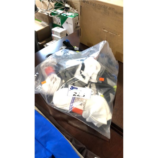 MIXED BRANDS AND SIZES OF ANKLE SOCKS INCL PUMA