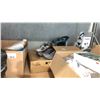 Image 3 : MIXED ITEMS INCL MEN'S SHOES, BIKE HELMET, ADJUSTABLE OFFICE CHAIR (IN BOX), SONY RADIO AND MORE