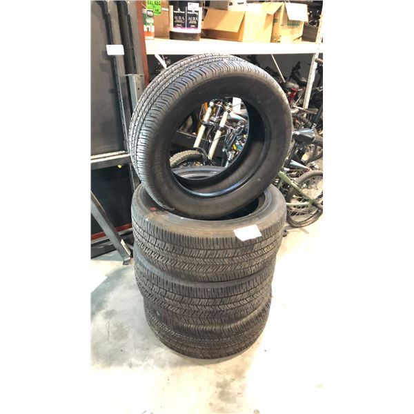 GOOD YEAR 2 OF P235/55R17 AND 2 OF 245/55R18 TIRES