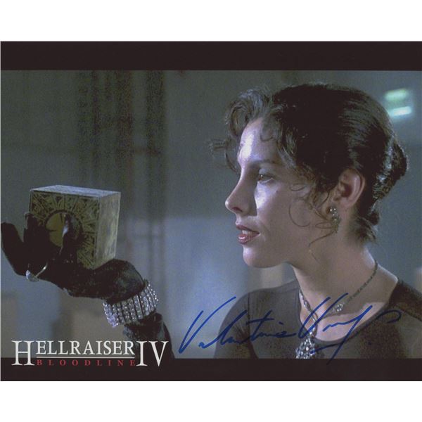 Hellraiser IV Valentina Vargas signed movie photo