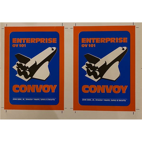 Space Shuttle Enterprise vintage art