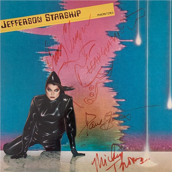 Jefferson Starship Modern Times signed album