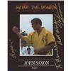 Image 1 : Enter the Dragon John Saxon signed movie photo