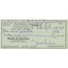 Image 1 : David Hedison signed check