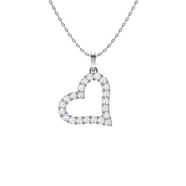 Gold & White Diamonds 1.5 Cts Necklace - E/VVS
