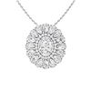 Image 1 : Gold & White Diamonds 3.50 Cts Necklace - E/VVS