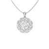 Image 1 : Gold & White Diamonds 4 Cts Necklace - E/VVS