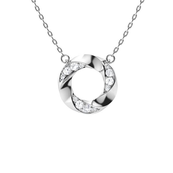 Gold & White Diamonds 2 Cts Necklace - E/VVS