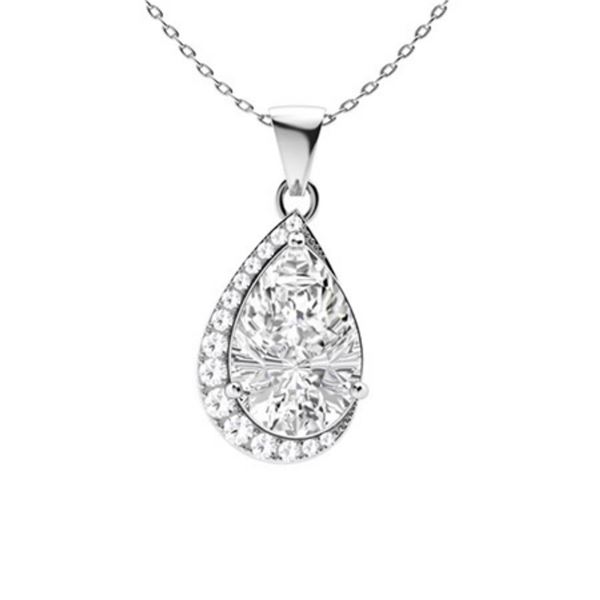 Gold & White Diamonds 2.50 Cts Necklace - E/VVS