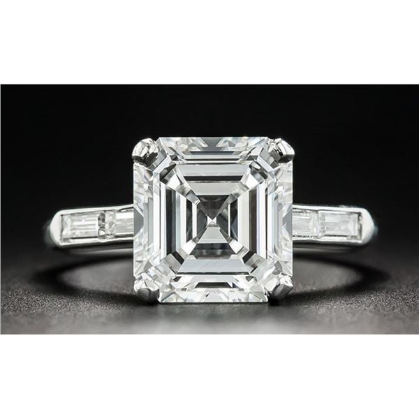 Gold & White Diamond 5.17 Carats E/VVS - IGI Certified