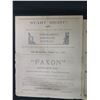 Image 9 : Hawaiian Concert Program 4 Pages Dated January 1899, 7.5" x 9"