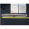 Image 17 : Niihau Shell Lei Kapona Triple Strand 58" Pikake Style w/ COA