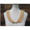 Image 14 : Niihau Shell Lei Momi Lenalena 8-Strand 46" Olepelepe Style w/ COA