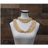 Image 1 : Niihau Shell Lei Momi Lenalena 8-Strand 46" Olepelepe Style w/ COA