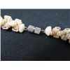 Image 11 : Niihau Shell Lei Kapona Single Strand Momi 17" Pikake Style w/ COA