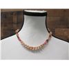 Image 1 : Niihau Shell Lei Kapona Single Strand Momi 17" Pikake Style w/ COA