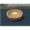 Image 2 : Vintage Wooden Calabash Bowl 11"Dia, 4"H