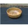 Image 4 : Vintage Wooden Calabash Bowl 11"Dia, 4"H