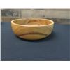Image 5 : Vintage Wooden Calabash Bowl 11"Dia, 4"H