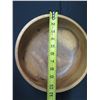 Image 9 : Vintage Wooden Calabash Bowl 11"Dia, 4"H