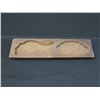 Image 2 : Antique Chinese Koi & Lotus Double Cake Mold 13" x 3.25"