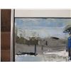 Image 5 : Alone Original Oil Painting by Hiroshi Tagami 1975, Framed 13" x 16"