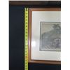 Image 17 : Original 18th Century Hand-Painted Print by Webber of Dance in Otaheite (Tahiti), Koa Framed 22" x 1