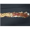 Image 7 : Hand-Sewn Hawaiian Pheasant Feather Hatband Lei 22" x 1.5"W (Hat Not Included)