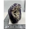 Image 2 : 4.5 X 4.1 INCH  AMETHYST CRYSTAL GEODE RETAIL $600