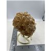 Image 2 : 3.7 INCH ORANGE HONEY CALCITE SPECIMEN