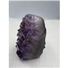 Image 5 : 2.8 X 1.7 INCH POLISHED AMETHYST GEODE WITH INCLUSIONS
