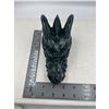 Image 4 : 6 X 3 INCH MOSE AGATE DRAGON SKULL