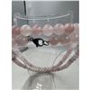Image 4 : BRAND NEW 10 MM  ROSE QUARTZ NECKLACE 108 BEADS