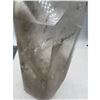 Image 3 : 6.7 X 2.3 INCH SMOKY QUARTZ TOWER WITH GREEN GARDEN INCULSION
