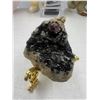 Image 1 : 2.4 INCH GENUINE RUBY IN BLACK TOURMALINE MATRIX  SPECIMEN