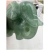 Image 5 : 2.1 INCH  GREEN AVENTURINE ELEPHANT CARVING