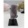 Image 1 : 3.9 INCH  AMETHYST CLUSTER ON STAND