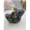 Image 5 : 2.7 INCH PURPLE FLUORITE SUGAR COATED SPECIMEN