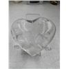 Image 1 : 1.8 INCH CLEAR QUARTZ HEART