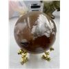 Image 5 : 2.13 INCH  54.2 MM FLOWER AGATE SPHERE