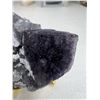 Image 5 : 2.1 INCH PURPLE CALCITE WITH FLUORITE SPECIMEN