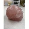 Image 1 : 2.0 INCH ROSE QUARTZ SKULL