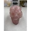 Image 2 : 2.0 INCH ROSE QUARTZ SKULL