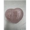 Image 1 : 1.8 INCH ROSE QUARTZ HEART