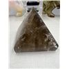 Image 1 : 2.2 INCH SMOKY QUARTZ PYRAMID 4 SIDE