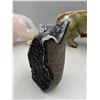 Image 3 : 4.1 INCH BLACK AMETHYST GEODE FLAME (BEAUTIFUL SHINE)